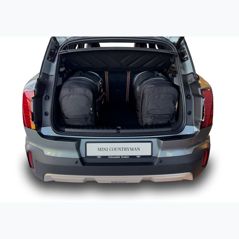 Gepäckträgertaschen-Set KJUST Mini Countryman 2023+ 3 Stk. Schwarz 11