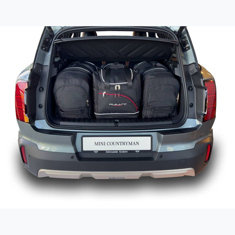 Gepäckträgertaschen-Set KJUST Mini Countryman 2023+ 4 Stk. Schwarz 12