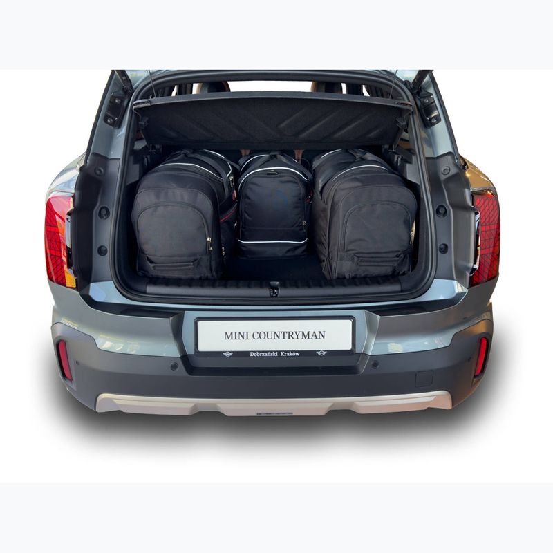 Gepäckträgertaschen-Set KJUST Mini Countryman 2023+ 4 Stk. Schwarz 13