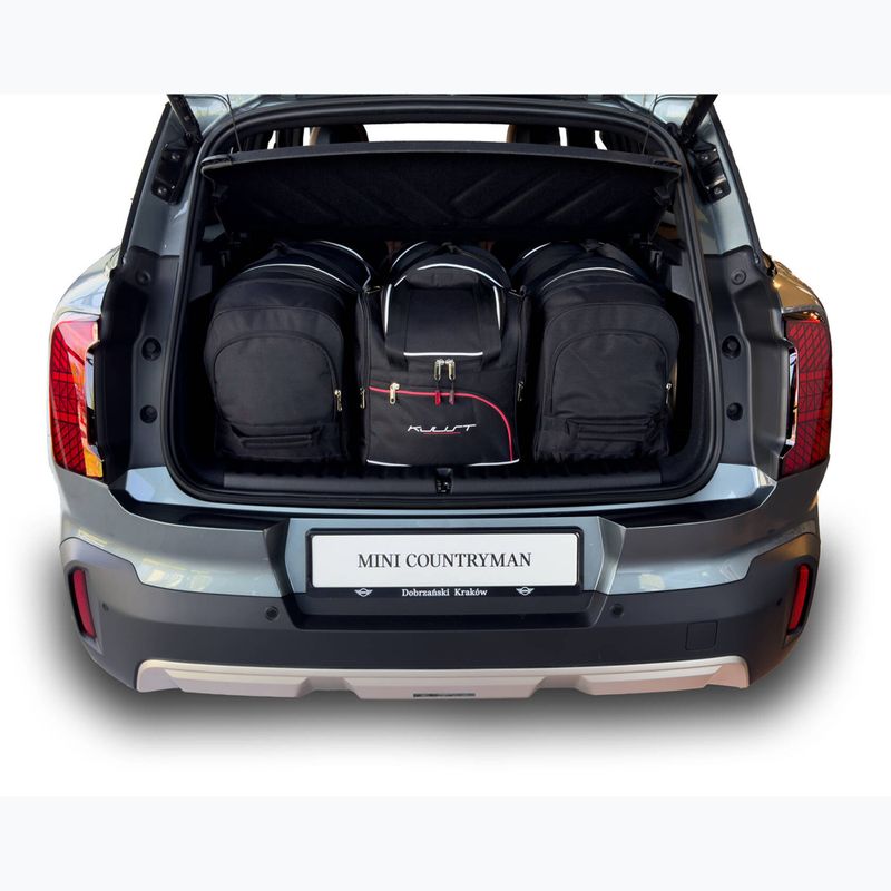 Gepäckträgertaschen-Set KJUST Mini Countryman 2023+ 4 Stk. Schwarz 15