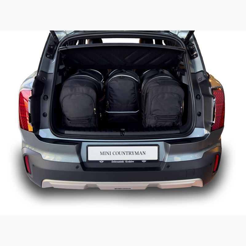Gepäckträgertaschen-Set KJUST Mini Countryman 2023+ 4 Stk. Schwarz 16