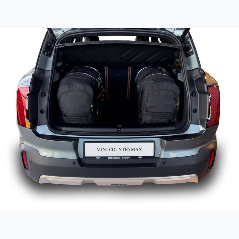 Gepäckträgertaschen-Set KJUST Mini Countryman 2023+ 4 Stk. Schwarz 17