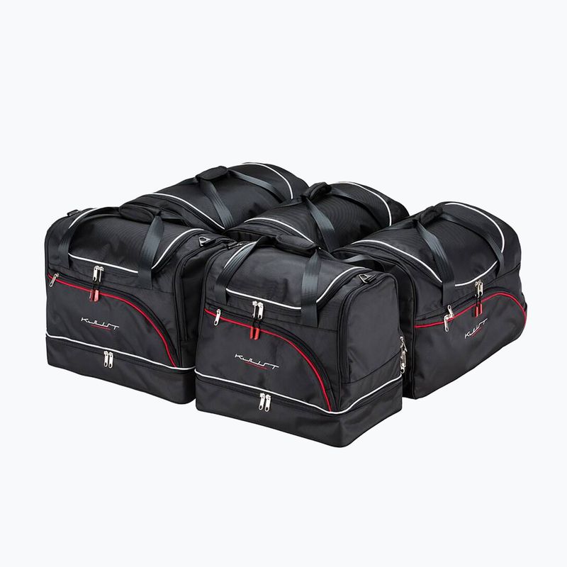 Gepäckträgertaschen-Set KJUST Tesla Model S EV 2021+ 7 Stk. Schwarz