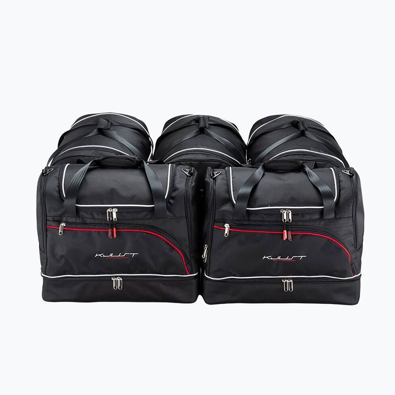 Gepäckträgertaschen-Set KJUST Tesla Model S EV 2021+ 7 Stk. Schwarz 3