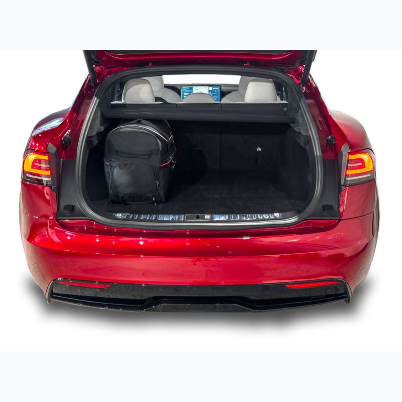 Gepäckträgertaschen-Set KJUST Tesla Model S EV 2021+ 7 Stk. Schwarz 19