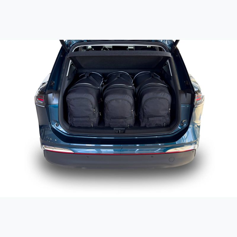 Gepäckträgertaschen-Set KJUST Volkswagen Tiguan MHEV 2024+ 3 Stk. Schwarz 15