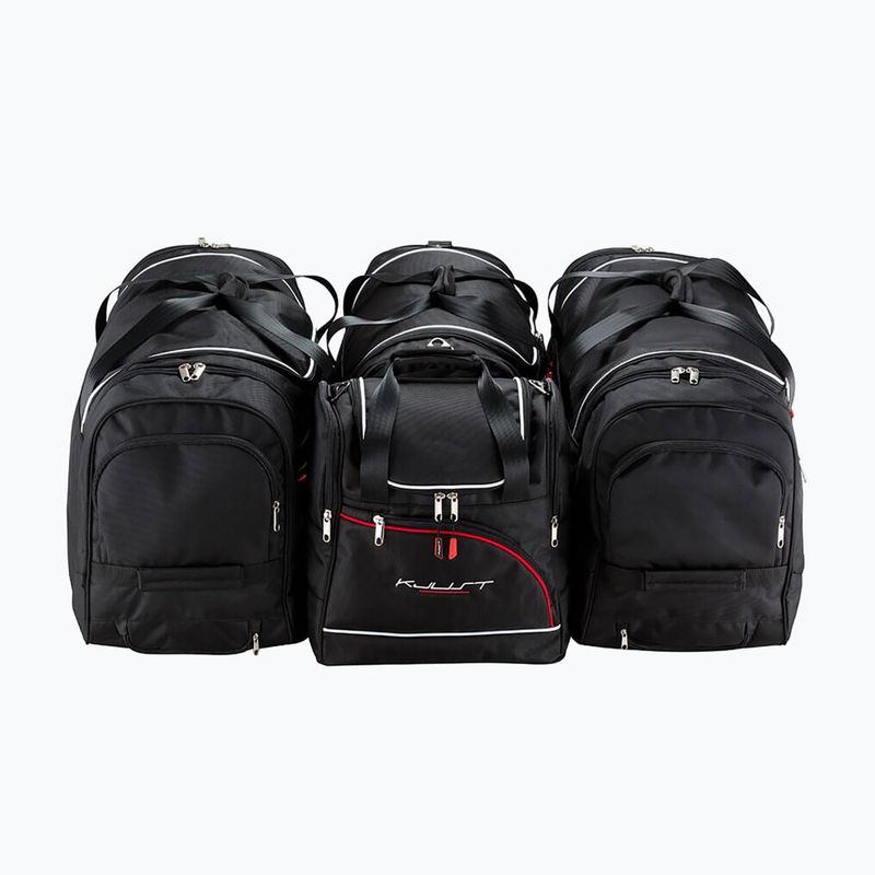 Gepäckträgertaschen-Set KJUST Volkswagen Tiguan MHEV 2024+ 4 Stk. Schwarz 3