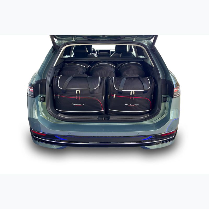 Gepäckträgertaschen-Set KJUST Volkswagen Passat Variant 2023+ 5 Stk. Schwarz 16