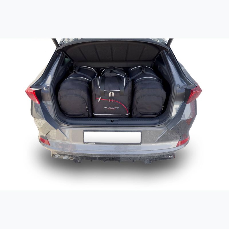 Gepäckträgertaschen-Set KJUST Cupra Formentor PHEV 2021+ sportowy 4 Stk. Schwarz 16