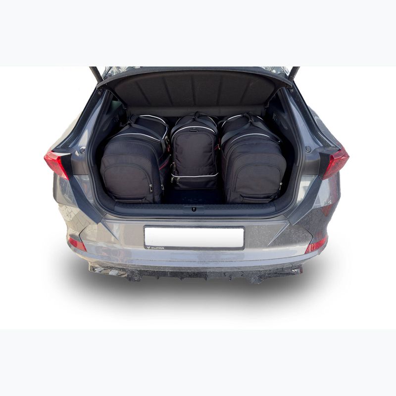Gepäckträgertaschen-Set KJUST Cupra Formentor PHEV 2021+ lotniczy 4 Stk. Schwarz 21