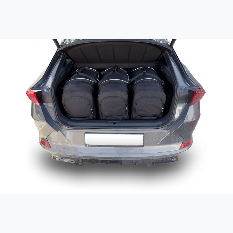 Gepäckträgertaschen-Set KJUST Cupra Formentor PHEV 2021+ na kołach 3 Stk. Schwarz 12