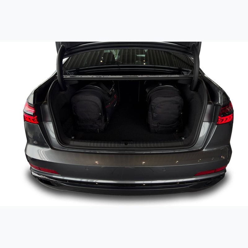 KJUST Kofferraumtaschen-Set Audi A6 Limousine C8 2018+ 5 Stück schwarz 20