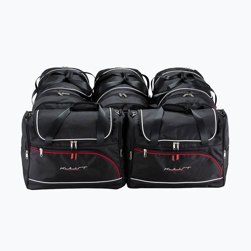 KJUST Audi Q7 PHEV Kofferraumtaschen Set 2020+ 5 Stück schwarz 2