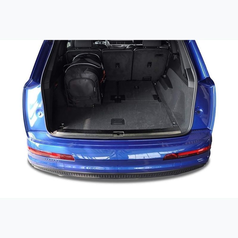 KJUST Audi Q7 PHEV Kofferraumtaschen Set 2020+ 5 Stück schwarz 21