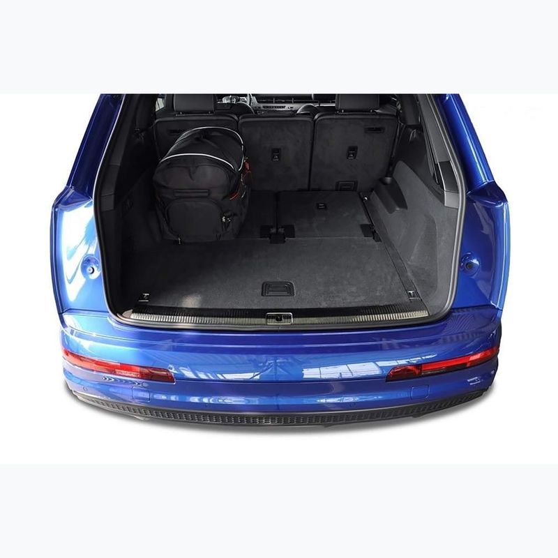 KJUST Audi Q7 PHEV Kofferraumtaschen Set 2020+ 5 Stück schwarz 20