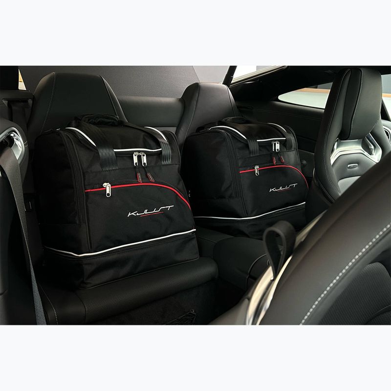 Gepäckträgertaschen-Set KJUST Mercedes-Benz AMG GT C192 2023+ 5 Stk. Schwarz 15