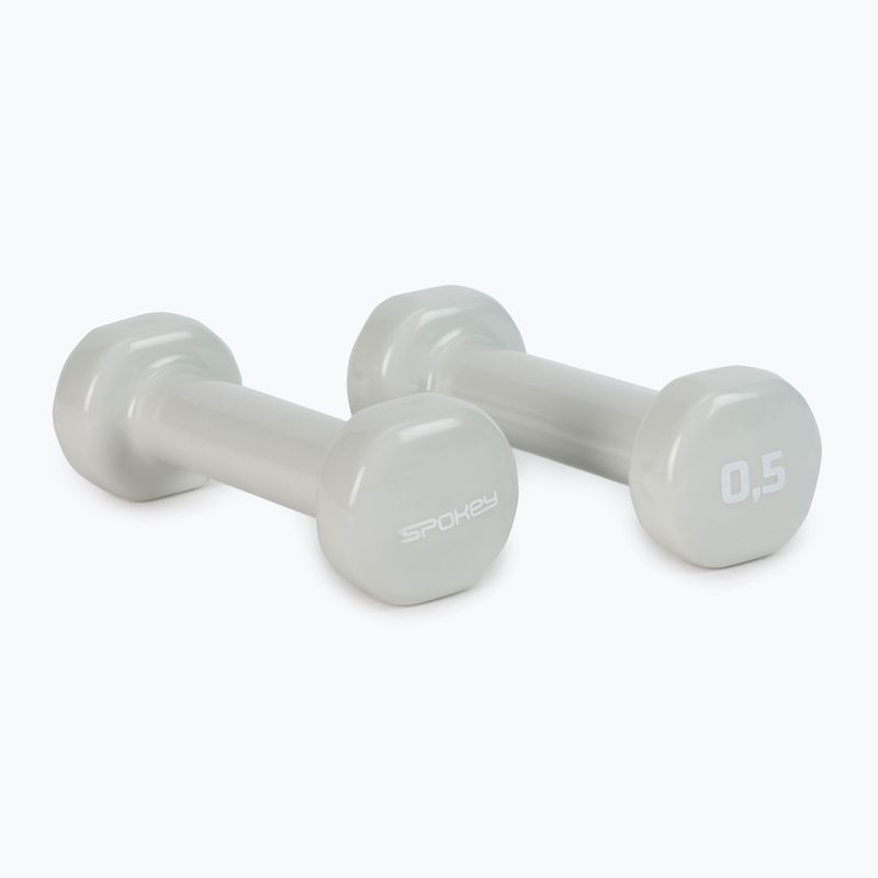 Spokey Shape IV Kurzhanteln 2x0 5 kg grau 920892