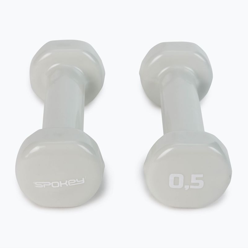 Spokey Shape IV Kurzhanteln 2x0 5 kg grau 920892 3