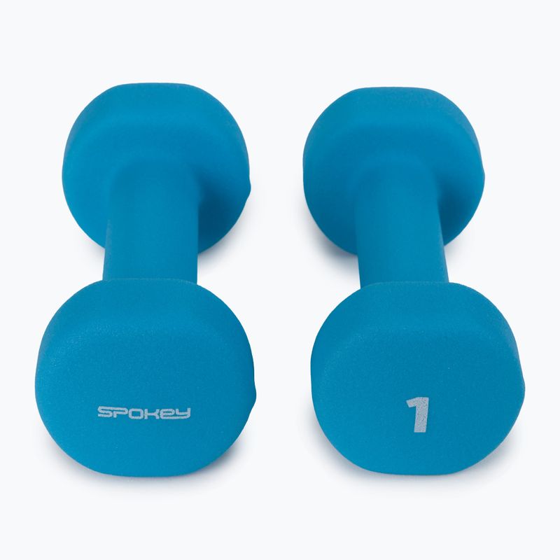 Spokey Shape IV Kurzhanteln 2x1kg blau 920894 3