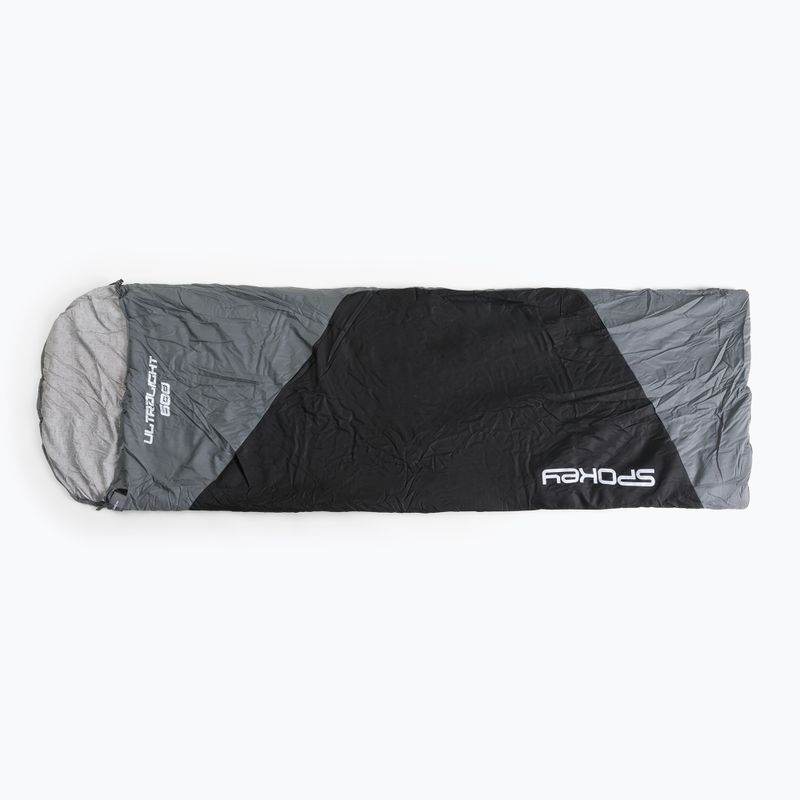 Spokey Ultralight 600II Schlafsack schwarz-grau 922251 2