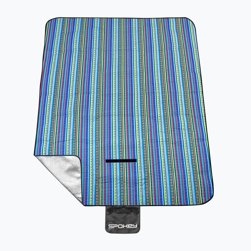 Spokey Picknick Floral Picknickdecke blau 922270 6