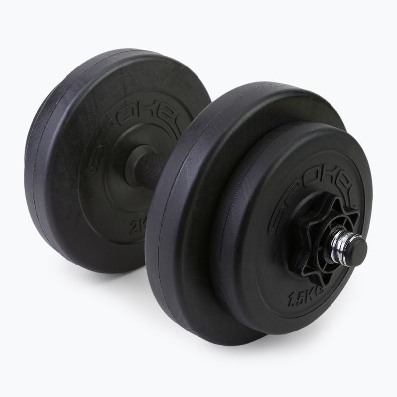 Spokey Burden 7 5 kg Kurzhanteln schwarz 921736
