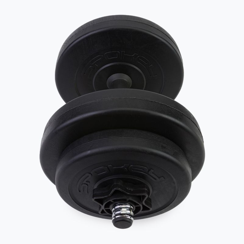 Spokey Burden 7 5 kg Kurzhanteln schwarz 921736 3