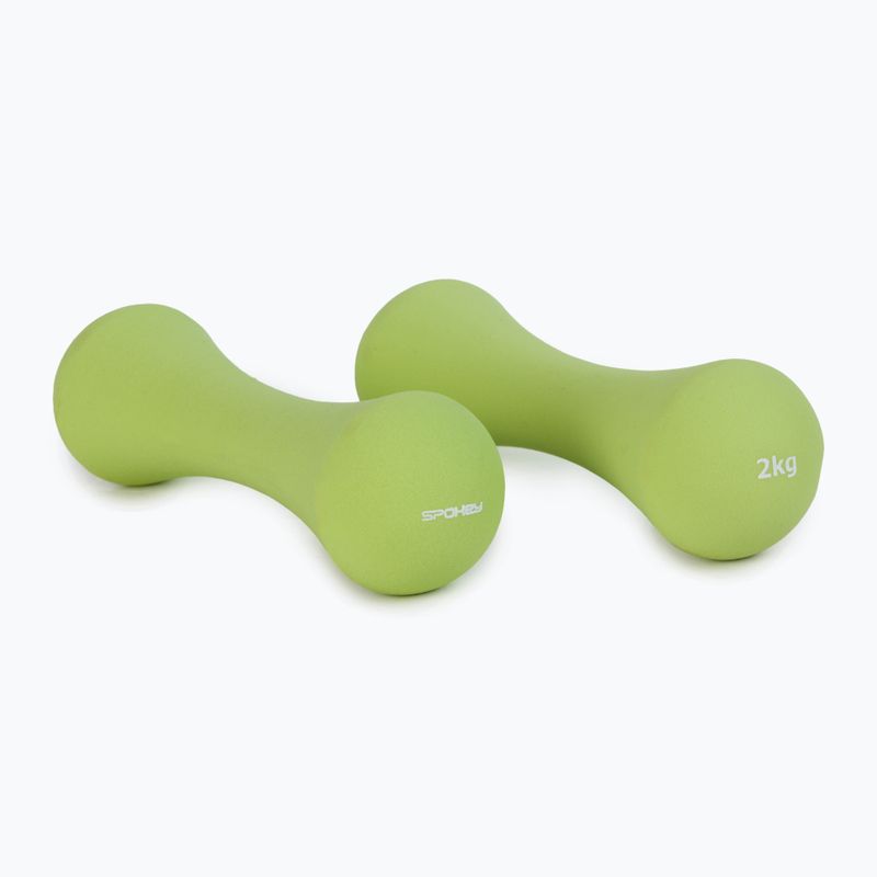 Spokey Bone 2pc Hantelsatz grün 926521