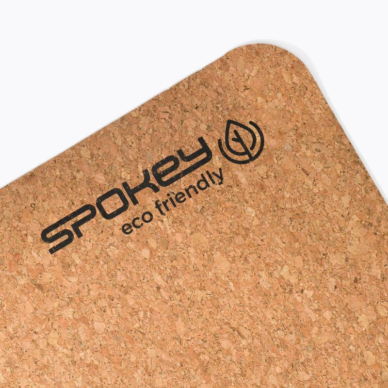 Spokey Savasana Kork Yoga-Matte Mand 4 mm grün 926537 3