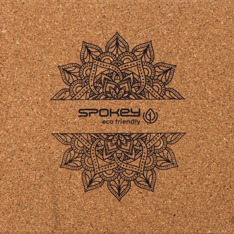Spokey Nidra braun Kork Yoga Würfel 926634 6