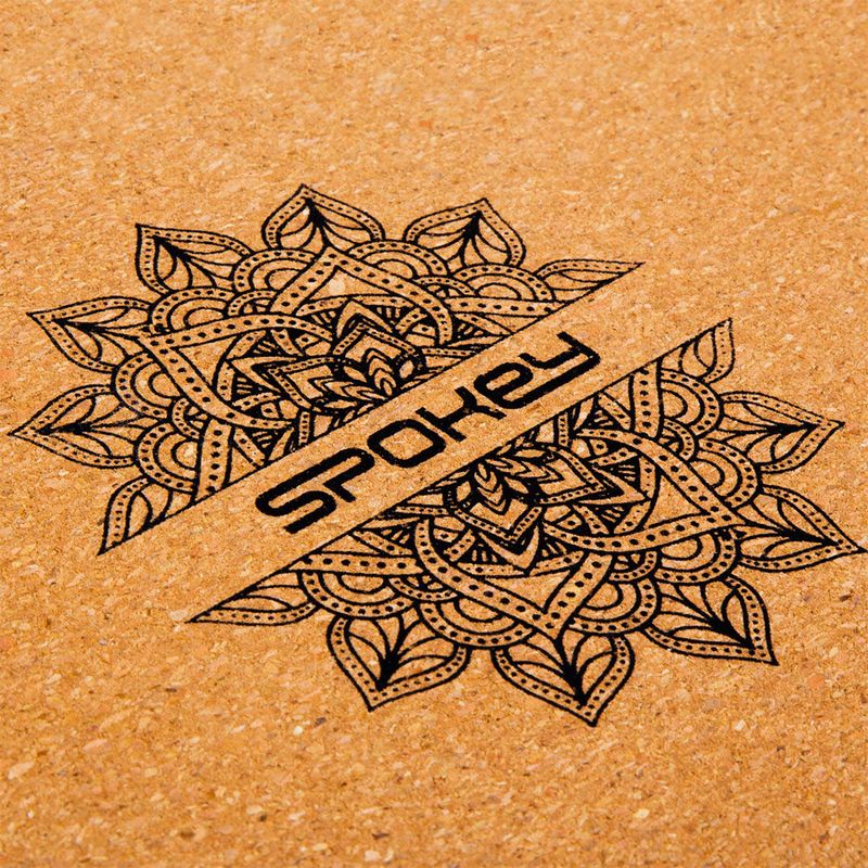 Spokey Nidra braun Kork Yoga Würfel 926634 9