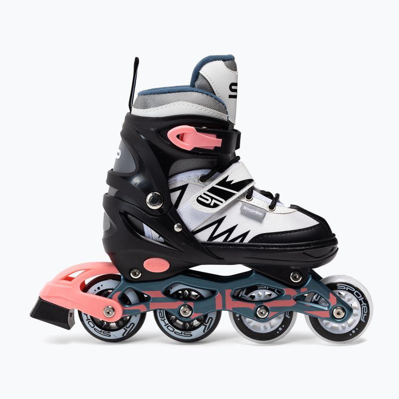 Spokey TONY Kinder Rollschuhe weiß 927003 2