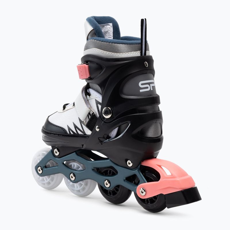 Spokey TONY Kinder Rollschuhe weiß 927003 3