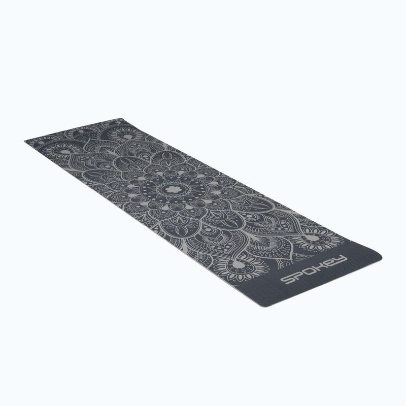 Spokey Yoga Mandala 4 mm grau 929857 Yogamatte