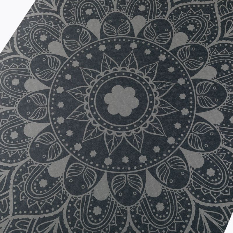 Spokey Yoga Mandala 4 mm grau 929857 Yogamatte 4