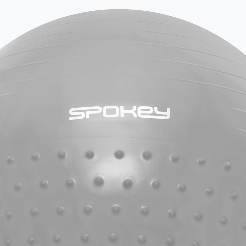 Spokey Halffit Gymnastikball grau 929872 2