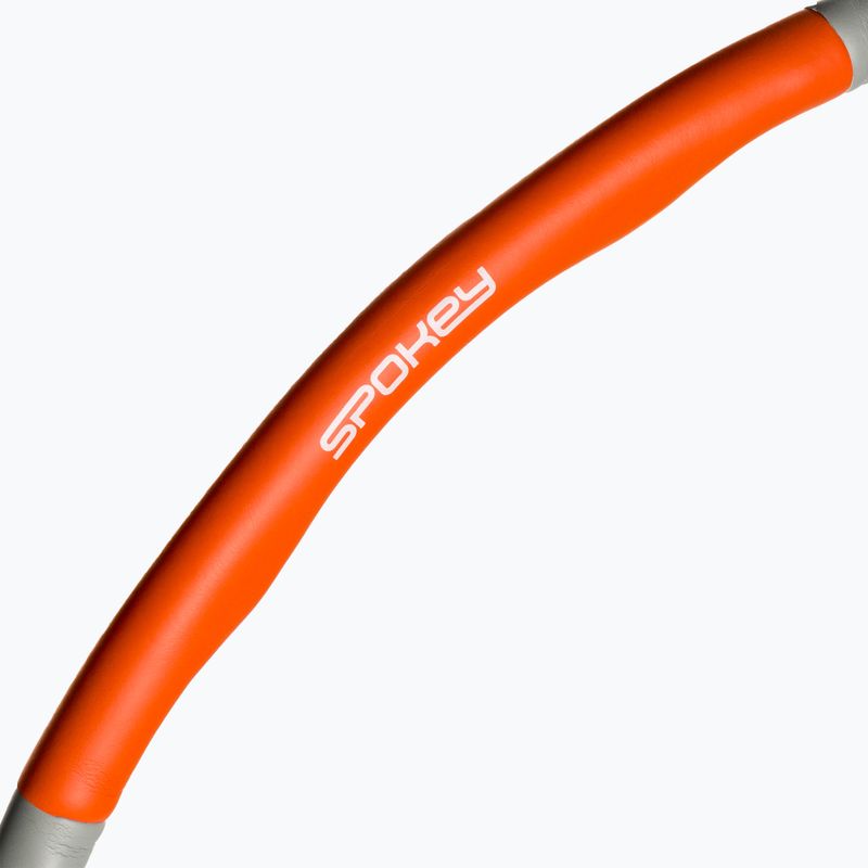 Spokey 8El orange und grau Hula Hoop 929900 2