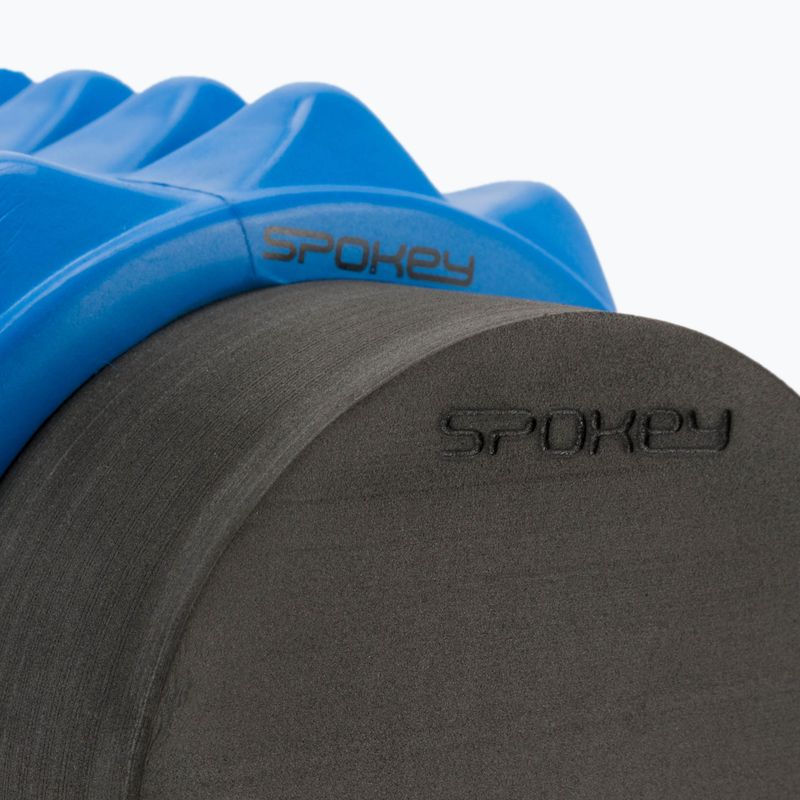 Spokey Mixroll 2in1 blau/schwarz Massageroller-Set 929911 3