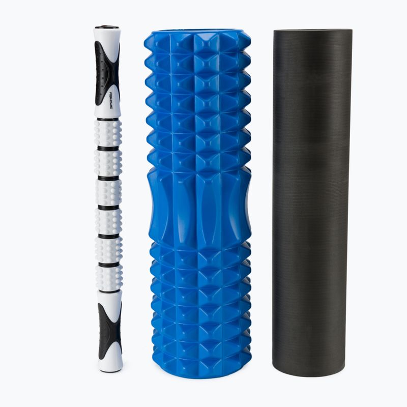 Spokey Mixroll Massageroller-Set schwarz-blau 929955