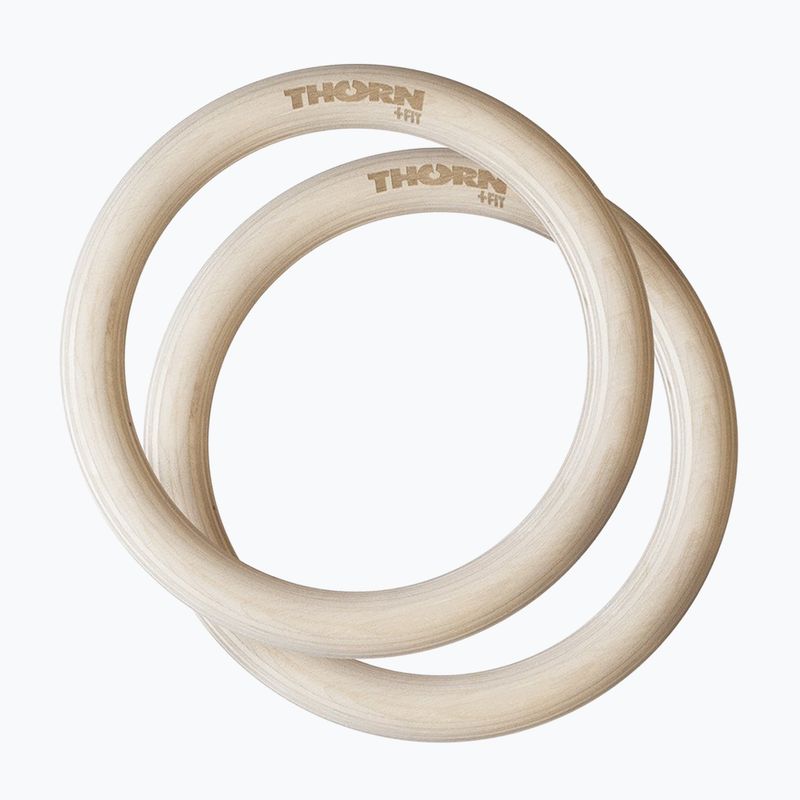 Gymnastikräder aus Holz mit Riemen THORN FIT 504533 2