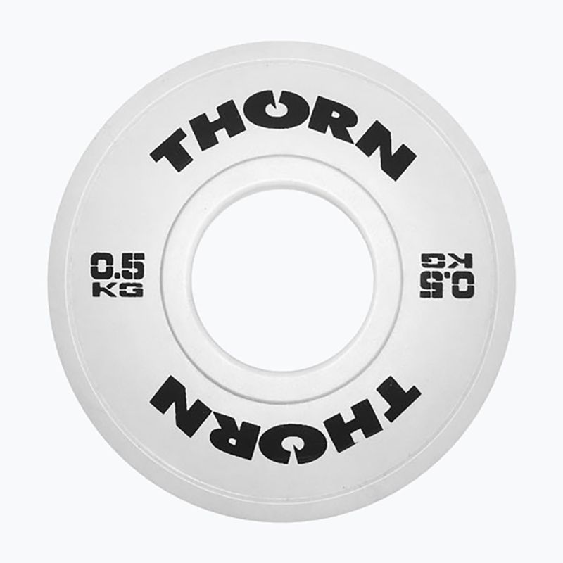 Gewichtszusatz THORN FIT Fractional 2 x 1 kg white/black 2