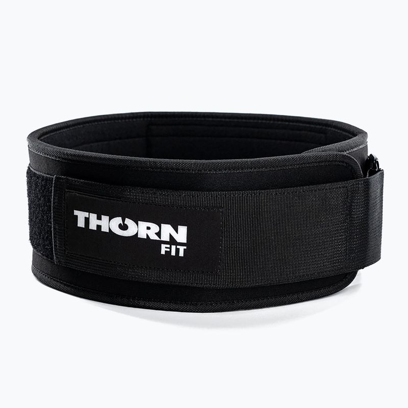 Gewichthebergürtel THORN FIT Pro Logo black/white 2