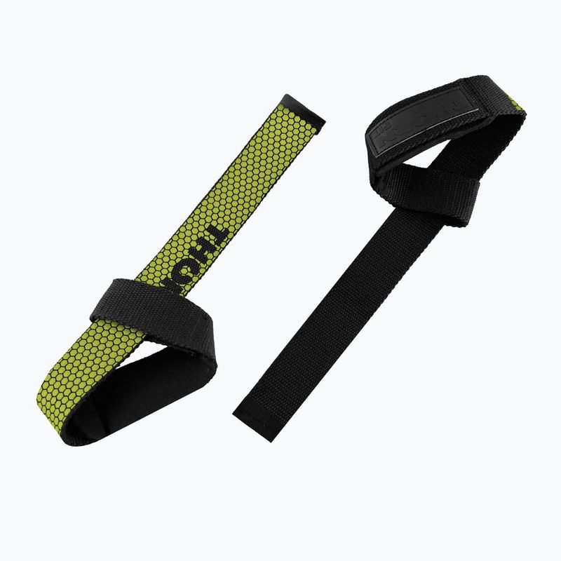 Zughilfen THORN FIT Lifting Straps Anti-Slip army green 2