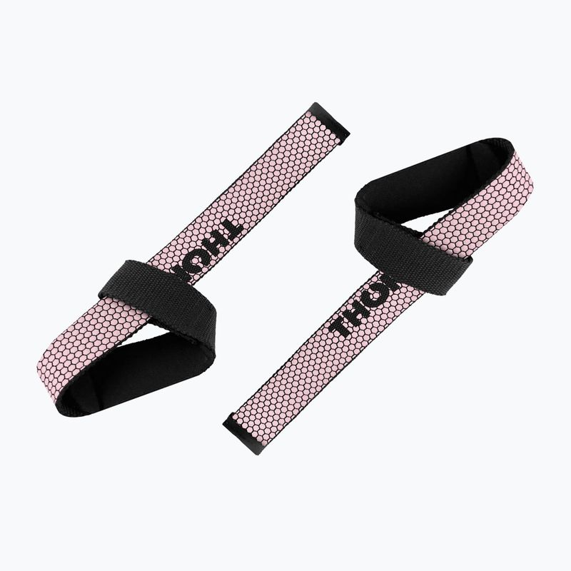 Zughilfen THORN FIT Lifting Straps Anti-Slip pink