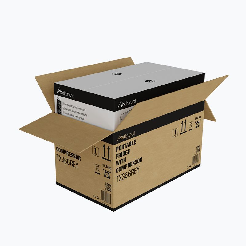 Yeticool TX36 Wanderkühlschrank schwarz/grau 5