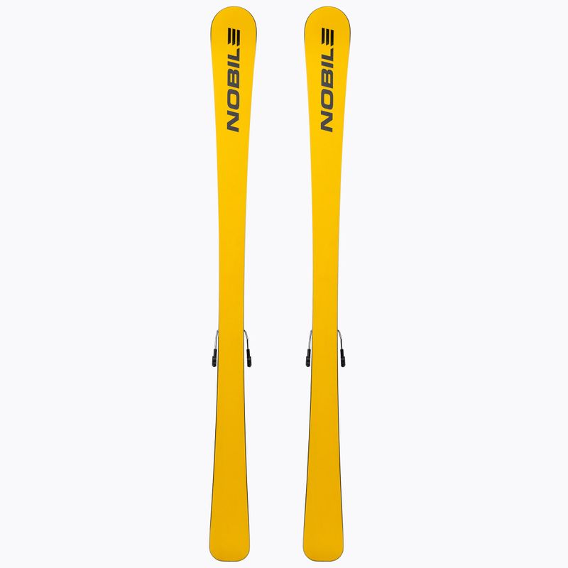 Damen-Abfahrtsski Nobile Element One weiß +Vist VSS 310+Speed Spacer Platte VSS310 3