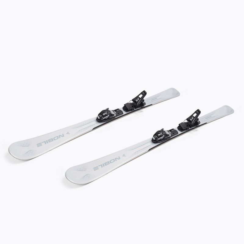 Damen-Abfahrtsski Nobile Element One weiß +Vist VSS 310+Speed Spacer Platte VSS310 4