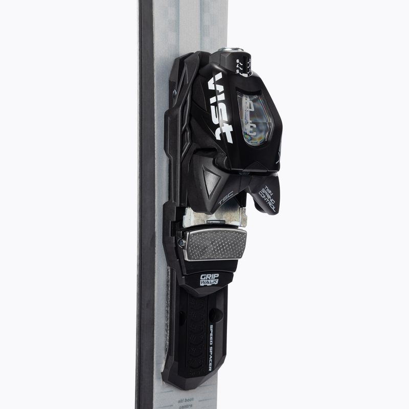 Damen-Abfahrtsski Nobile Element One weiß +Vist VSS 310+Speed Spacer Platte VSS310 7