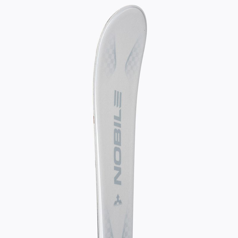Damen-Abfahrtsski Nobile Element One weiß +Vist VSS 310+Speed Spacer Platte VSS310 8