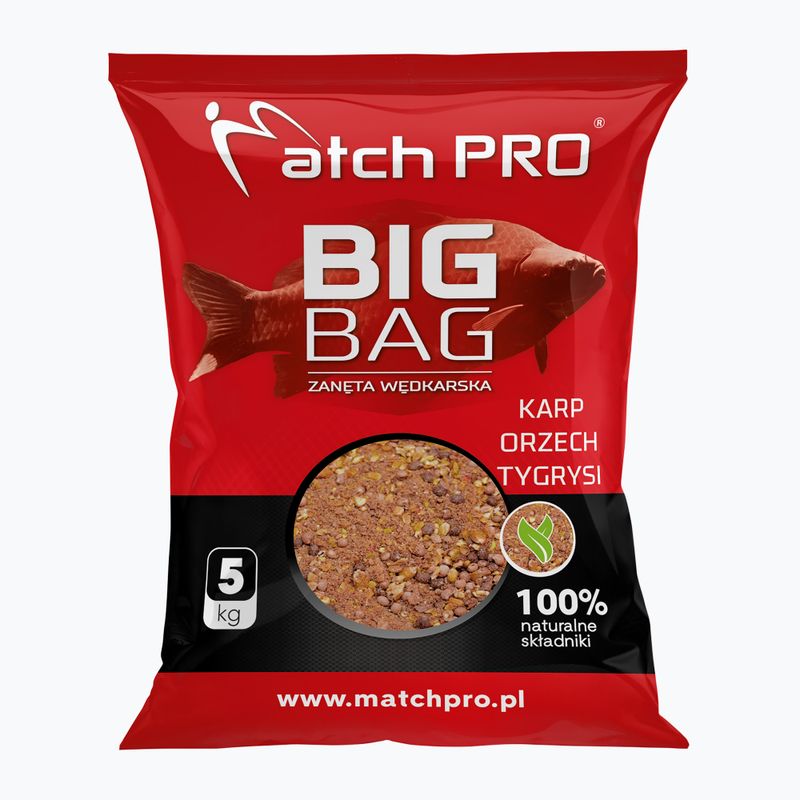 Angelgrundköder MatchPro Big Bag Karp Tiger Walnut 5 kg 970105